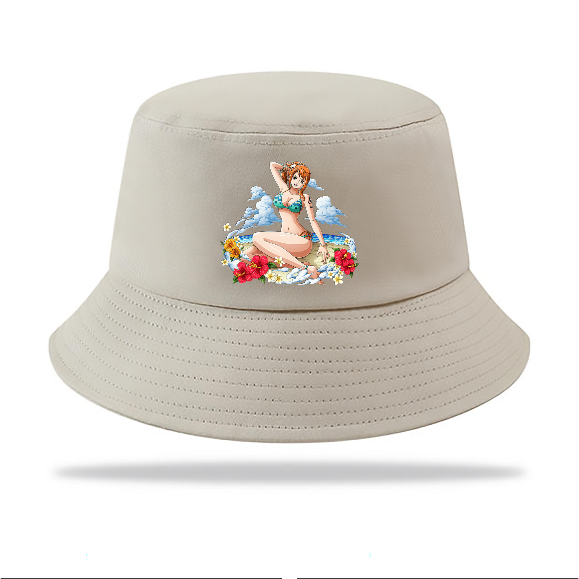 （画像用） ワンピース ナミ ONE PIECE Nami アウトドア日除けバケットハット